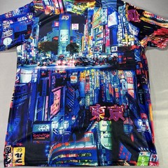 Drill Clothing Fresh Prints of Tokyo T-Shirt Mens Cyber Streetwear Neo-Noir Neon