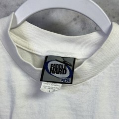 Vtg Paddle Hard Pepe Costa Rica T Shirt Mens L Pacuare River White Water Rafting