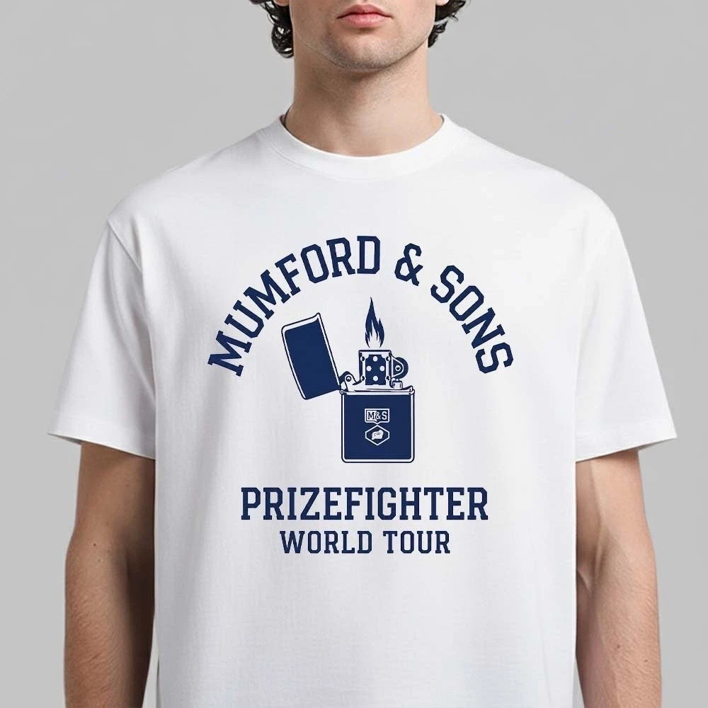 Mumford And Sons Prizefighter Tour 2026 North America Unisex T-Shirt DH1579
