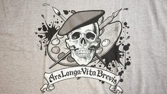 Graphitti Designs, William Stout Art shirt, Grey, New, Sealed