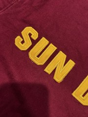 Vintage 1990s Colosseum Athletics Arizona State Sun Devils College Shirt Adult M