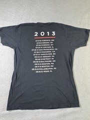 Legends Summer Stadium Tour Shirt Mens Large Black Justin Jay Z Concert 2013 VTG