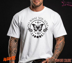 Stay Pawsitive Dog T-Shirt – Cute Puppy Graphic Tee – Funny Dog Pun Shirt – Happ