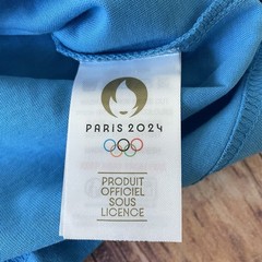 NEW 2024 Paris Summer Olympics Official Merchandise T-Shirt Size Large Blue