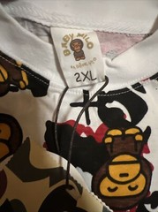 Vintage 2000s Baby Milo Bape A Bathing Ape AOP All Over Print T Shirt 2XL Rare