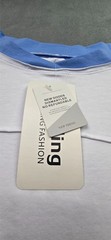 Songling New Trend Mens Pullover Shirt XL White Blue NWT