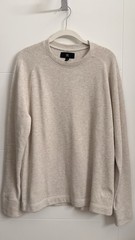 Banana Republic Slub Double Knit Crew Neck T Shirt