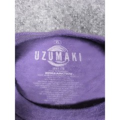 Ripple Junction Uzumaki T Shirt Mens XL Purple Junji Ito Anime Horror Manga Tee