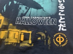 Michael Myers Halloween Tee Shirt Black Unisex Long Sleeve Cotton NWT Small