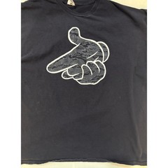 Vintage Crooks & Castles Tee Men 3XL Graphic Black Y2K Streetwear Skater Hip Hop