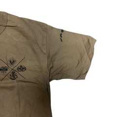Khaki Military Shirt Mens “POW MIA” Size Small