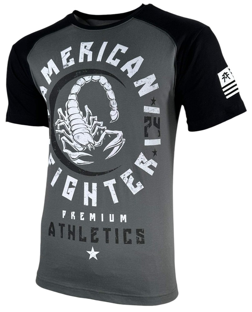 American Fighter Men’s T-shirt Michigan Black