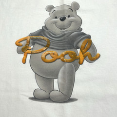 Vintage 90’s Disney Store Winnie The Pooh T Shirt XL Cartoon TV Show White Tee
