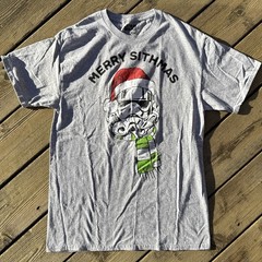 Star Wars Christmas T Shirt Lot 3 Galaxy Greetings Merry Sithmas Mens M L