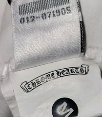 Chrome Hearts 💙 Royal Blue Raglan Sleeve, Front & Back Hits, Sz Med, Polished