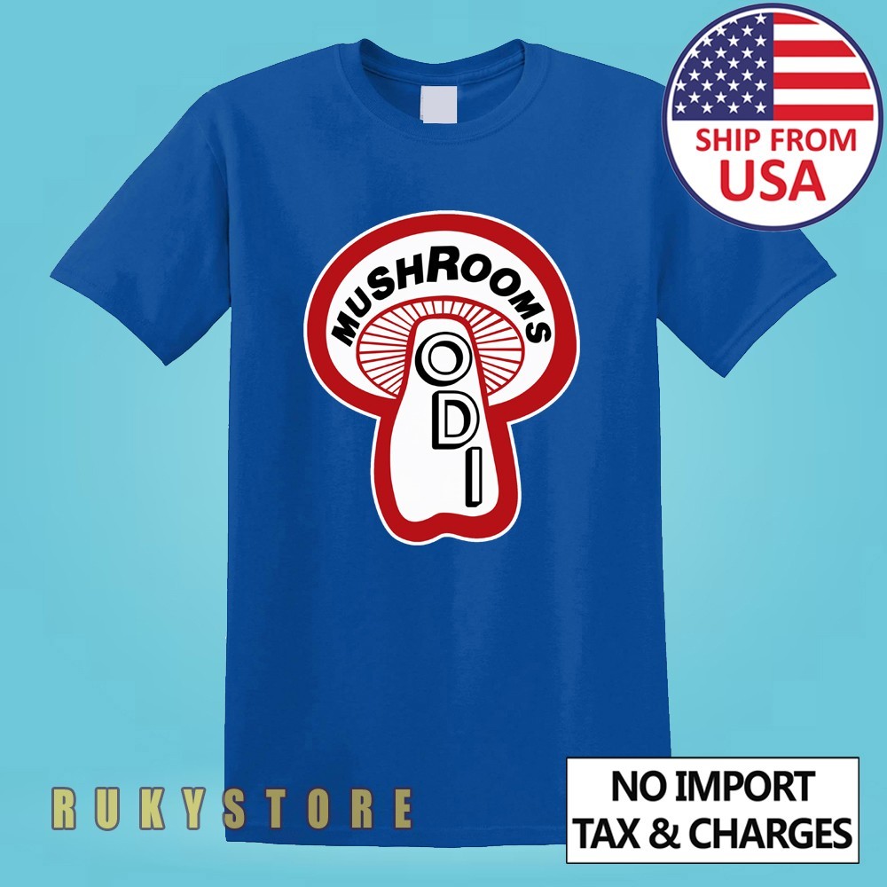 Mushrooms Grips BMX ODI Cycling Team Men’s Blue Size S-5XL