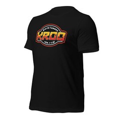 KROQ LOGO T-SHIRT FUNNY AMERICAN Tee S M L XL 2XL 3XL 4XL 5XL