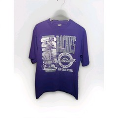 Vintage 90s Inaugural Season Colorado Rockies MLB Shirt Size Large Made In USA