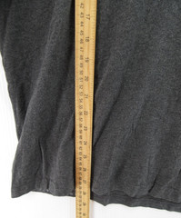 Mack Weldon Shirt Men XL Gray Henley Pullover Minimalist Casual Pima Cotton