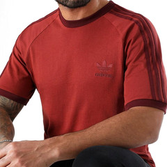 NEW MENS ADIDAS ORIGINALS CALIFORNIA TREFOIL TEE SHIRT~SIZE MEDIUM #JN7019