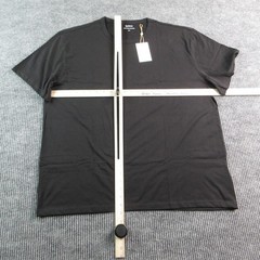 Quince Shirt Mens 2XL Black Crew Neck 100% Pima Cotton Luxe Touch NWT Hangtag