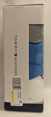 Tommy Hilfiger Men’s Classic Crew Neck Tee T-Shirts 3-Pack MED Blue Gray White M