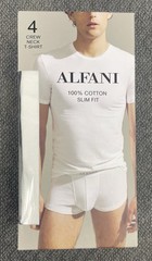 ALFANI Lot of 3 Men’s XXL 4-Pack Slim-Fit Solid Cotton Undershirts 12 Total NWT