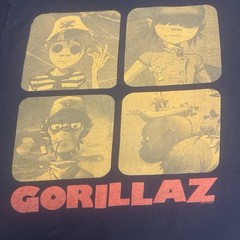 Rare Gorillaz Plastic Beach Tee 2010 SIZE XL