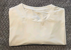ATHLETIC WORKS® Men’s White Polyester/Elastane T-Shirt (Sz XL) – NEW