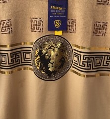 Men’s Beautiful Cotton Rhinestone T Shirt,Italian Style,Stretch S to 2XL…A12.
