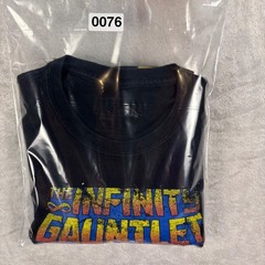 Marvel Men’s The Infinity Gauntlet Thanos T-Shirt Black Retro Graphic Tee M