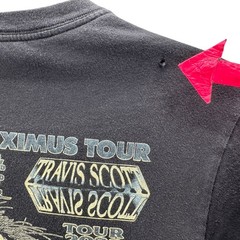 Travis Scott Mens Medium Shirt Utopia The Circus Maximus Tour 2023 Black Graphic
