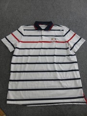 USA 2016 Ryder Cup Polo Shirt Mens XL White Golf RLX Ralph Lauren Stripe