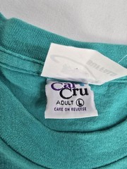Vintage Buffalo Cal Cru Colorado Hummingbird Travel Souvenir T-shirt Size L