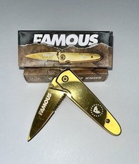 Famous Stars And Straps Patch Lanyard And Knife Set Travis Barker Blink 182 Y2K