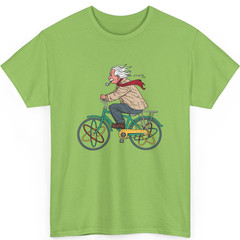 Atomic Bicycle Science Professor Men Kids Chemistry T-Shirt
