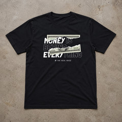 6 People I Trust Funny Money Graphic T-Shirt Dollar Bill Humor Meme Tee