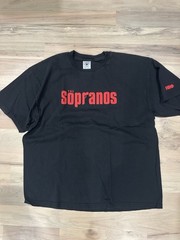 Vintage Y2K The Sopranos HBO Promo Tee Vintage Size XL Black Delta Tag