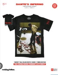 GREED Brad Pitt SEVEN Movie 7 Deadly Sins T-Shirt Size L by Rucking Fotten