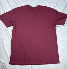 Bronson Mfg Ivy Style Heavyweight Short Sleeve T Shirt L Burgundy Tiger Choir