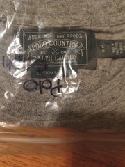 Ralph Lauren Polo Sportsman Country 1992 P Wing Snow Beach Indian Head