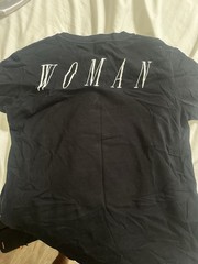 Off-White c/o Virgil Abloh Woman Rose Black Graphic Crew Neck Tee XS