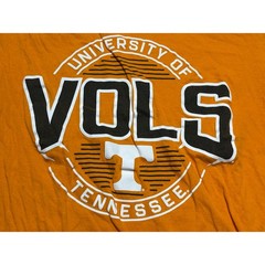 Fanatics T-Shirt Mens Medium Orange University of Tennessee Vols NCAA Excellent