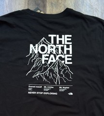 The North Face Mtn Top Evo Half Dome Graphic T Shirt Black Mens Lg NWT