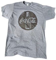 Men’s Coca-Cola t-shirt Color vintage charcoal new gift