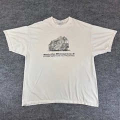 VTG San Francisco Shirt Adult XL White Bluegrass Concert Cable Car Golden Gate