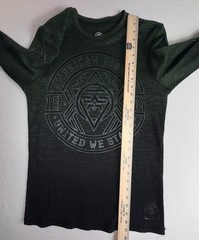 American Fighter Coalmont Waffleknit Med Military Green/Blk Foil Graphics