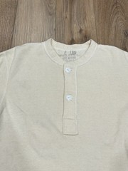 Vintage 50s Military Henley Shirt Sz M Wool Thermal Winter Workwear Uniform M-50
