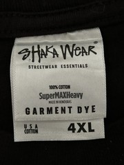 Shaka Wear T-Shirt Green Ranger Double Sided Super Max Heavy Garment Mens Sz 4XL