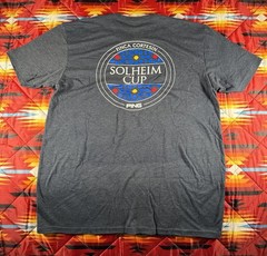 PING Shirt Mens Large Gray Solheim Cup Finca Cortesin Golf Graphic Tee Crewneck